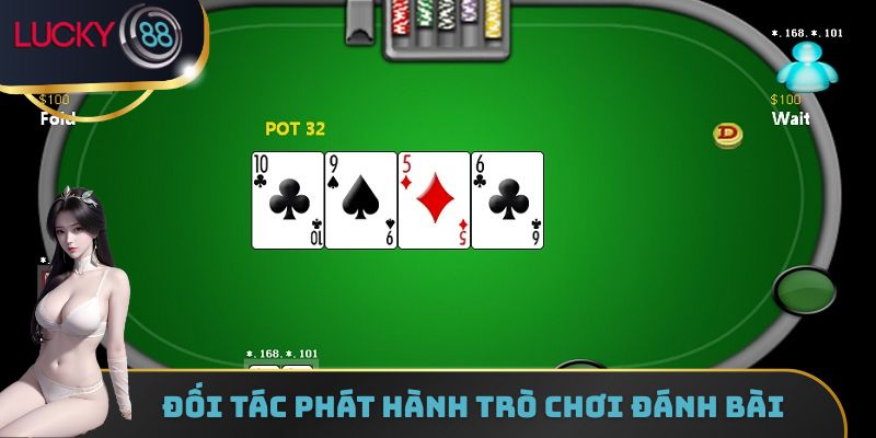Đối tác phát hành trò chơi đánh bài online tại Lucky88 uy tín