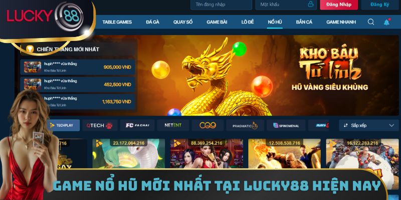 Game Nổ Hũ Mới Nhất Tại Lucky88