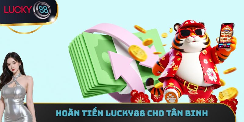 Hoàn tiền Lucky88 cho tân binh
